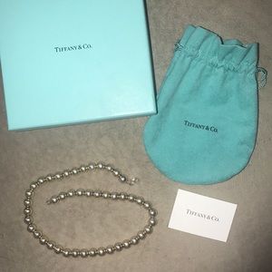 Authentic Tiffany ball necklace